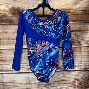 FUTURE STAR by Capezio Gymnastics Leotard, Like New, Size XS Youth